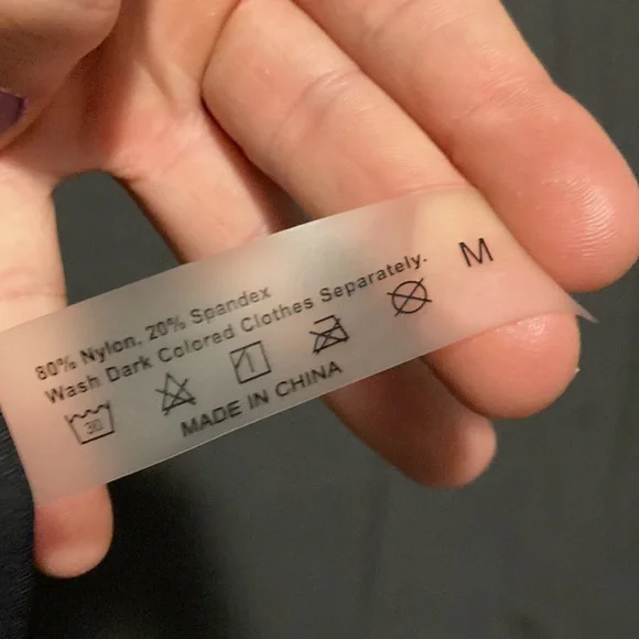 SHEIN black bikini top medium and SHEIN black cross in the front bottoms medium - Picture 6 of 6